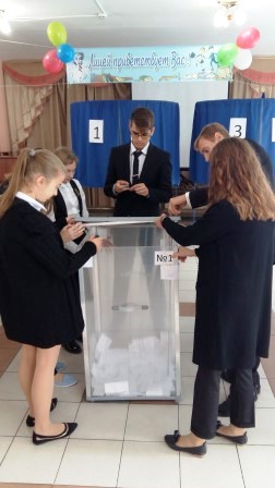 Вскрытие ящика для голосования